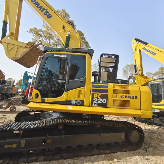 Factory Price Second Hand PC220 PC200-8 Used Excavator Mini Excavator Mini Digger Crawler Excavator for Hot Sale