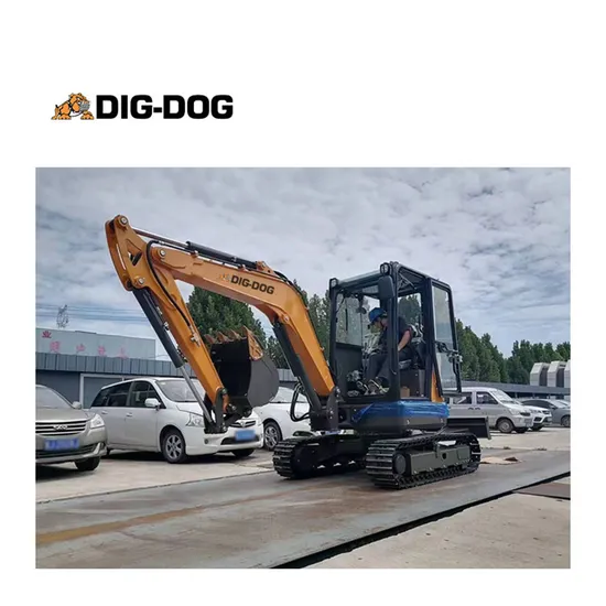 High Quality 3.5-4 Ton Mini Excavator 3 Ton Track Hoe Mini Excavator