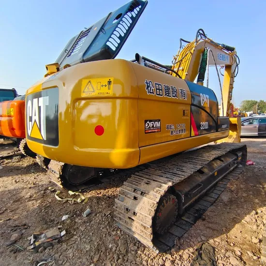 90% New Second Hand Excavator EPA CE Cat320d Heavy Duty Used Excavator Mini Excavator Crawler Excavator at Factory Price