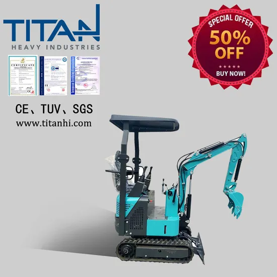 1.2ton 1.5ton CE Hydraulic Home Garden 360 Micro Used Kubota Engine Escavatore Small Digger Mini Bagger Crawler Excavator