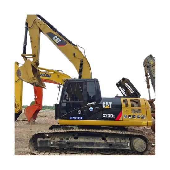 Cat323D2 Heavy Machinery Second Hand Hydraulic Excavator