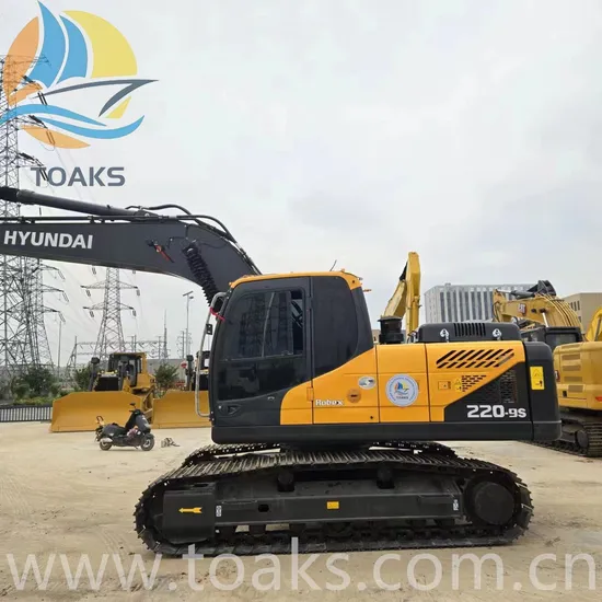 Secondhand Used Hyundai Crawler Excavator EPA CE Brand New Korea R220-9s R210 R220 Hx220L Hx200 R305 R215 R225 R210W 20ton Wheel Hydraulic Machine Track Digger