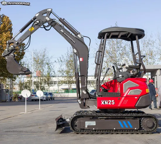 Xiniu Xn25 Rhinoceros Mini Digger Crawler Excavator 2.5ton