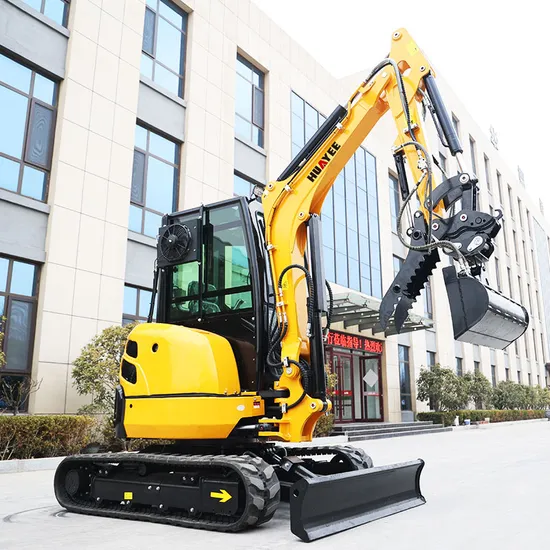 China Supplying Huayee 2ton New Design Different Colors Engine Hydraulic Crawler Mini Excavator for Sale with CE ISO Certificates