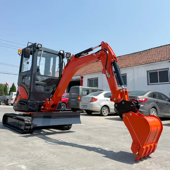 Multifunctional Cheap Crawler Digger 2.5 Ton Mini Digging Crawler Excavator for Orchards or Farms