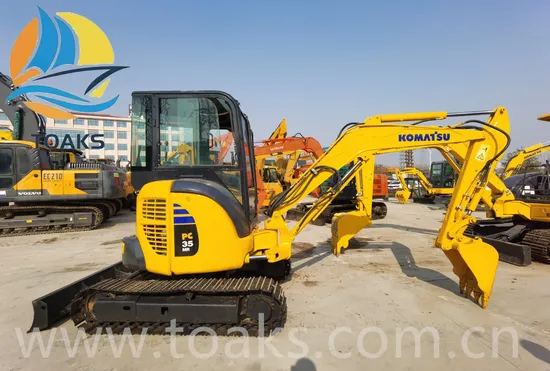 Japan Top Brand Original Used PC35 Mini PC30 PC40 PC50 PC55 PC56 PC60 Agricultural Machinery Small Excavators