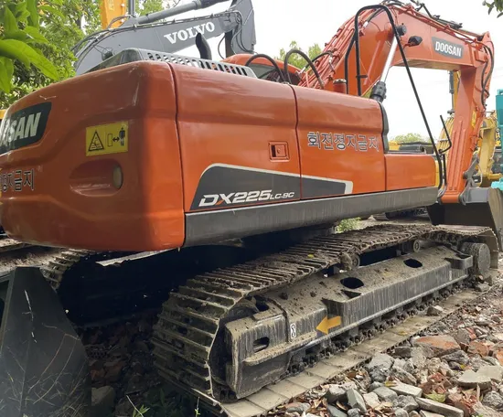 Used Doosan Dx225 Excavators Dx225LC Hydraulic Excavator Dx225 225LC Digger for Sale