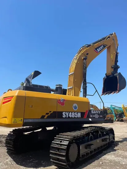 Good Quality and Cheap Used Construction Machinery Used Sy485 Medium Size Excavator Made in China Used Excavator