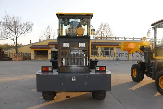 Small Turning Radius Rops Fops Mini Middle Big Large Wheel Loader with CE (ZL18)