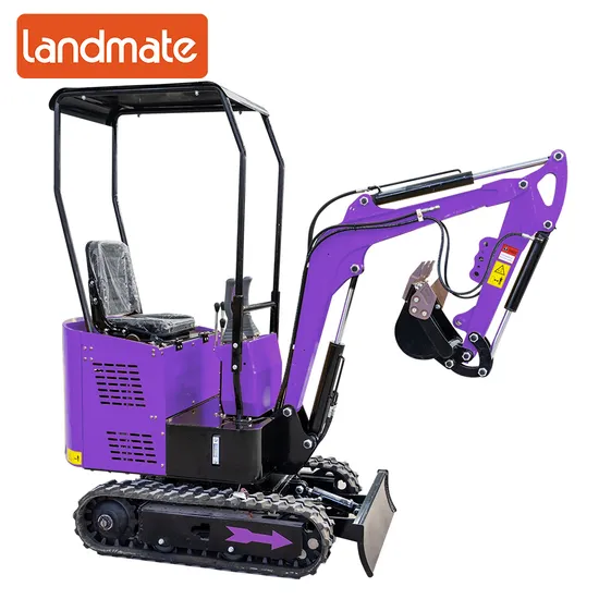 China Full Hydraulic Excavator Mini Excavators 1.2 T Small Garden Digging Machine Mini Excavator