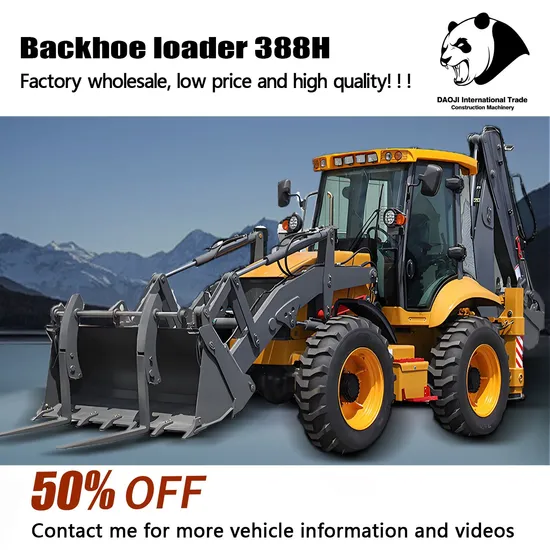 Good Price! ! ! Diesel Excavator New Chinese 388h Mini Small Excavator Tractor Wheel Best Backhoe Loader with Towable for Low Price
