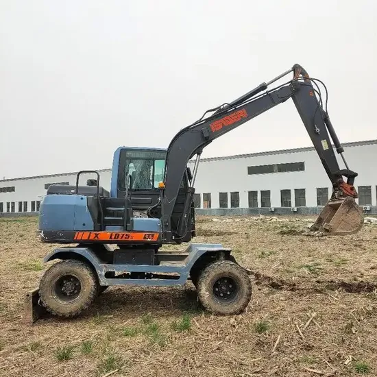 2020 Year Euro 5 EPA Chinese Small Mini Digger 75 Wheel Excavator Backhoe Loader