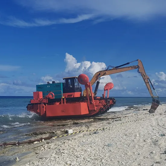 20 Tonnes Hydraulic Dredging Floating Pontoon Swamp Excavator