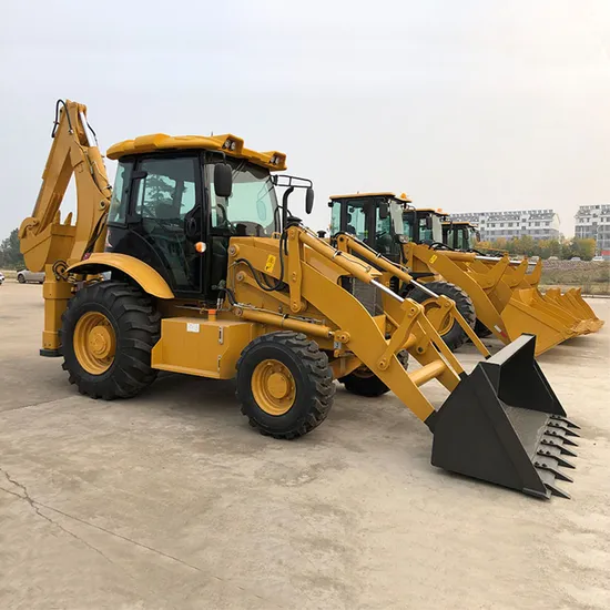 2.5 Ton Backhoe Loader with a Leg Equipped with Reversing Camera