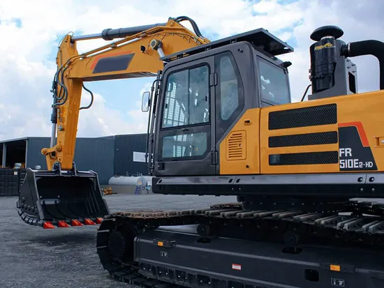 51 Tons 2.5 Cbm Bucket Heavy Equipment Excavator Fr510e