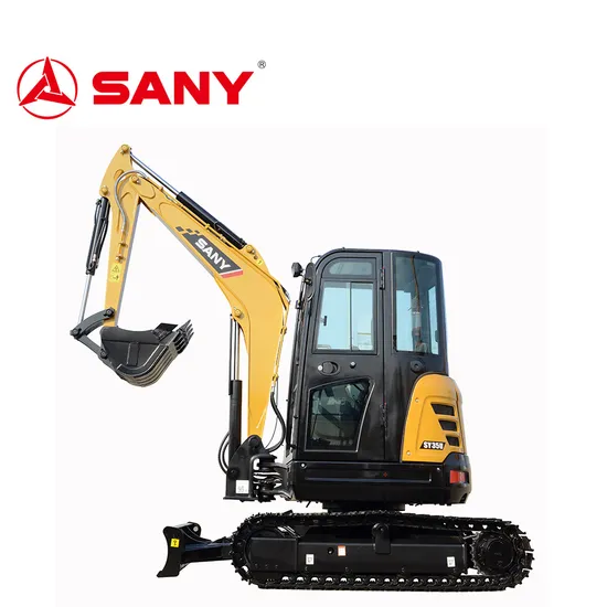 Sany 0.12 Square Meter Bucket Capacity Mini Excavator Sy35u