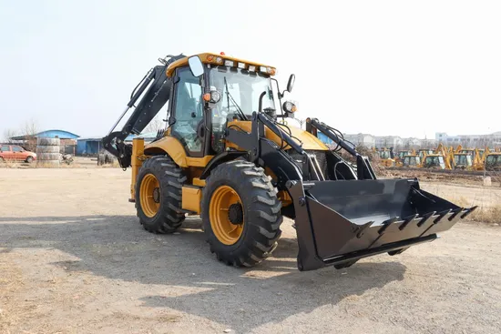 China Factory Price Highrich Brand Chinese Top Engine Excavator Backhoe Loader