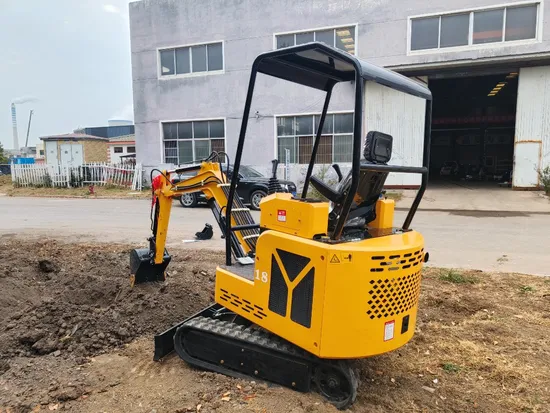 1800 mm Free Wearing Parts Wooden Box Packing Towable Backhoe Engineering Equipment