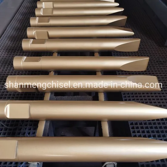 Excavator Parts Breaker Tools Hydraulic Breaker Hammer Chisel 140 mm Rock Chisel