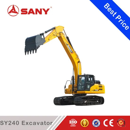 Sany Sy240 24ton High Efficiency Crawler Excavator