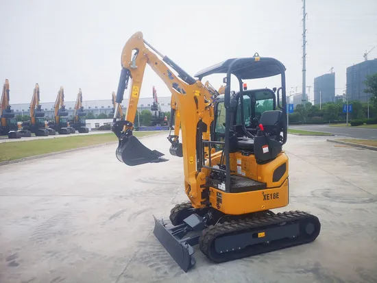China Brand Small Excavators Xe18e 1.8 Tons 1 Ton 2 Ton Mini Hydraulic Crawler Excavator with Spare Parts for Sale