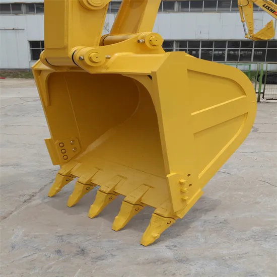 Excavator Rock Bucket with Grapple