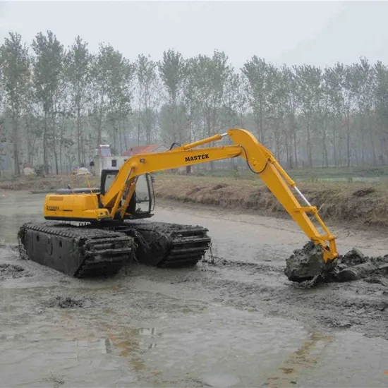Diesel Engine Powered Full Hydraulic Amphibious Excavating Dredger