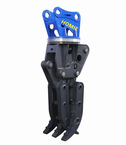 Excavator Grapple 5 Fingers Stone Grapple Attachment for 4ton to 30ton