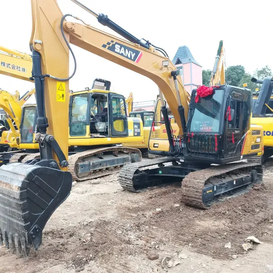 Excellent Working Condition Used Sany Sy135c Crawler Excavator for Sale.