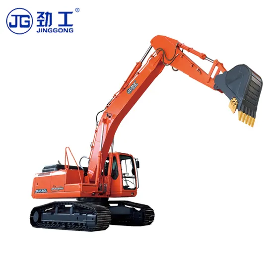 Special Hydraulic Transmission Jinggong China Track Mounted Excavator Digger 230L