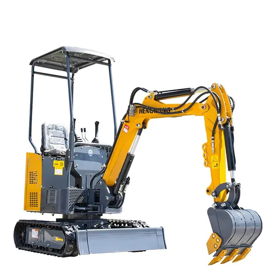 Hangwang Mini Excavator Ht 18-5 Weight 1800 Kg Power 14.2 Kw Bucket 0.06 M³ Ideal for Agriculture, Landscaping, and Orchard Ditching.