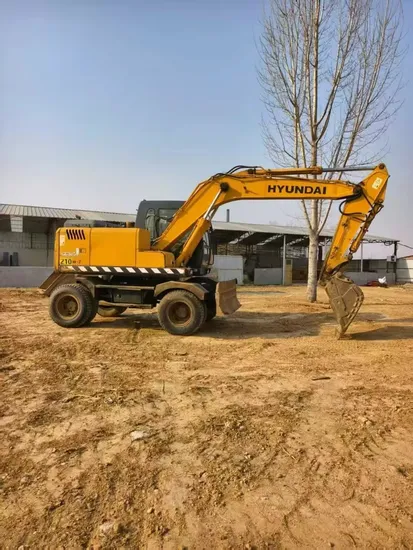 Year of 2010 Wheel Advanced Used Excavator for Mining Compact Mini Excavator for Precision Digging in Confined Spaces and Landscaping