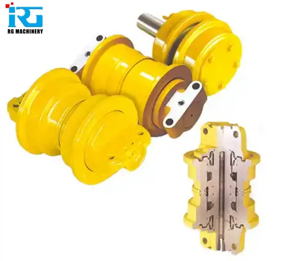 Crawler Roller for Excavator Parts for Construction Machinery Chassis Customized