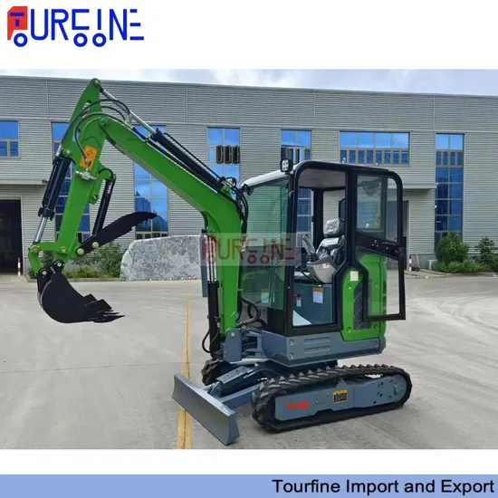 Compact 2 Ton 0.07cbm Mini Excavator for Small Farm and Garden Tasks