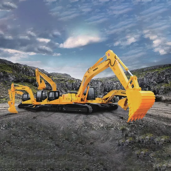 Xgma 24.2 Tons Hydraulic Crawler Excavator Xg825EL Remote Control Mining Excavator Loader