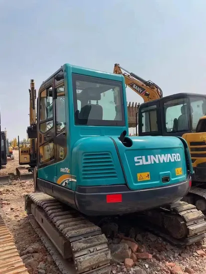 Used Original Excavator Sunward 70 90 150 Earth-Moving Machine Swe Good Condition on Sale