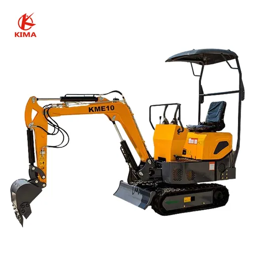 4. Innovative KME10 Mini Excavator: Compact Design, 1 Ton, Small Farm Digger with KOOP Engine