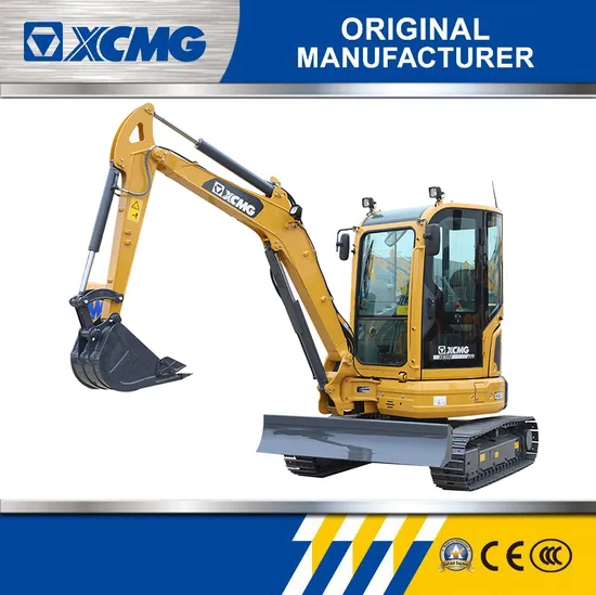 XCMG Official Construction Equipment 3 Ton Small Garden Front Loader Digger Xe35u China Used Micro Excavator Mini Digger for Sale