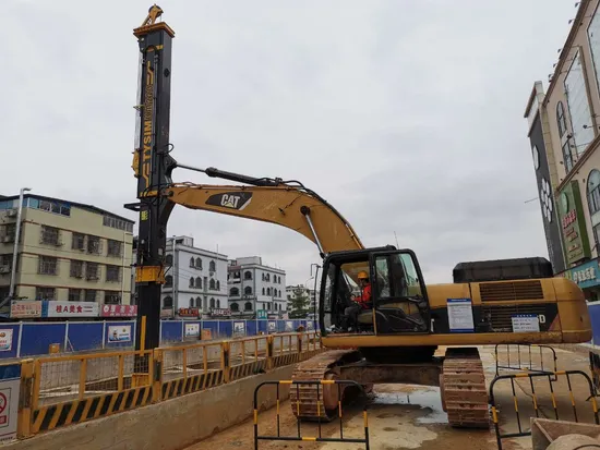 Hydraulic Telescopic Mast Long Arm Excavator Telescopic Bucket