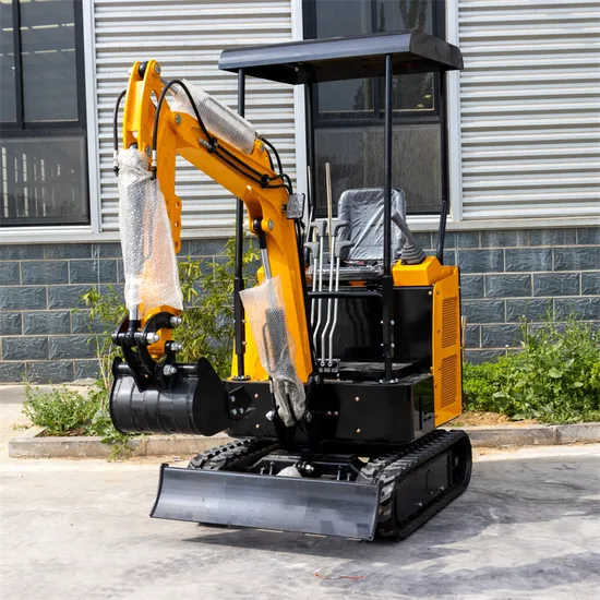 Agricultural Work Use Drilling Machine Ht15 1500kg Mini Excavator with Bucket