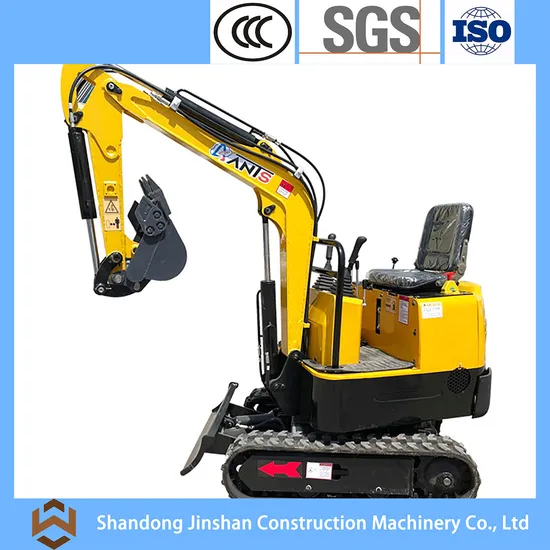New Mini Crawler Excavator with Auger, Hammer, Grab