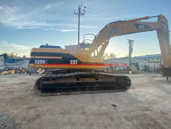 Hydraulic Crawler Earth Moving Mining Digger Used Cat 325b/330b Excavator