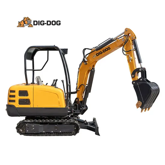 2200kg Auction Mini Excavator with Enclosed Cabin Crawler Excavator Mini Digger