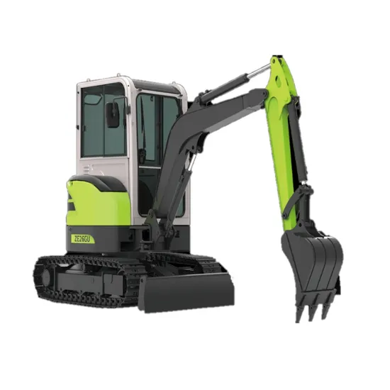 2.7ton Mini Hydraulic Digger Ze26gu Small Crawler Excavator 0.08 Cbm Bucket Capacity