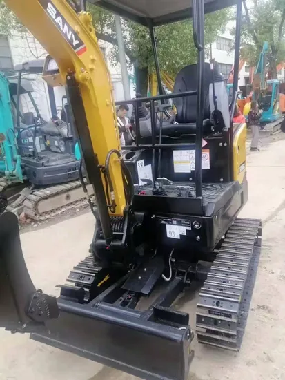 Used Excavator Sy16c Mini Escavatore Crawler Digger Mini 1.5ton Excavadora Forest Farm Indoors