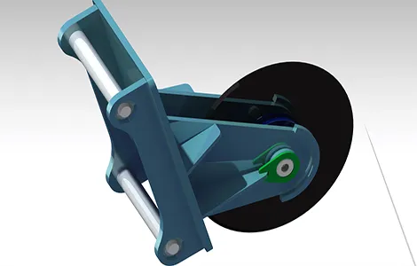 High Quality Powder-Coated Excavator Asphalt Cutter