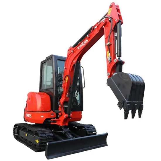 Everun Brand New Ere35 3.5ton Farm Small Mini Excavator for Hydraulic Transmission