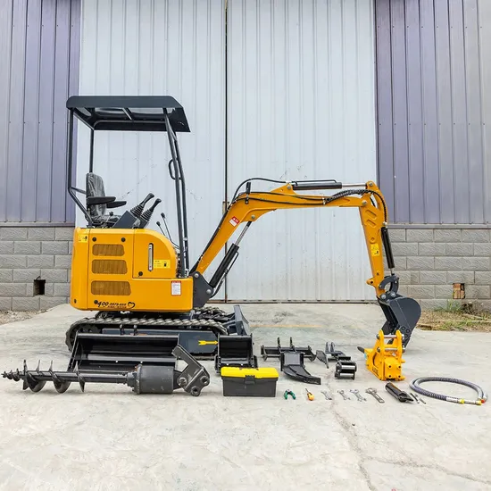 Hangwang Mini Excavator Ht 75 Weight 7500 Kg Power 42 Kw Bucket 0.28 M³ Ideal for Agriculture, Landscaping, and Orchard Ditching.