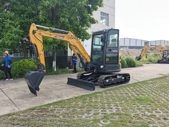 Yuchai Yc35sr 4t Ergonomic Heavy-Duty Bucket Micro Excavator
