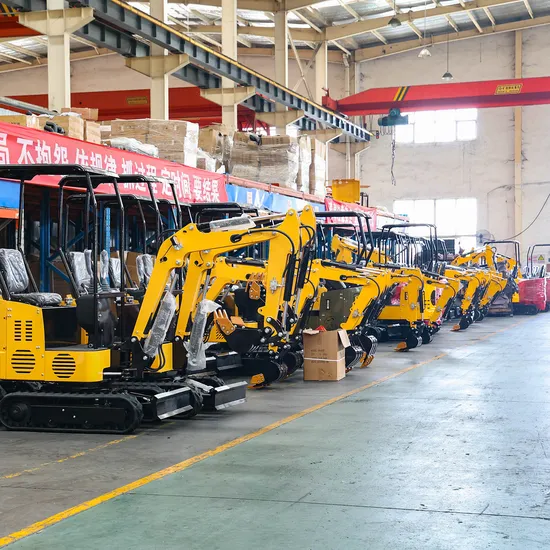 CE/EPA Mini Excavator Small Crawler Digger for Farm Garden Household Mini Bagger 0.8/1.8 Ton 2 Ton Mini Excavator Attachments for Sale